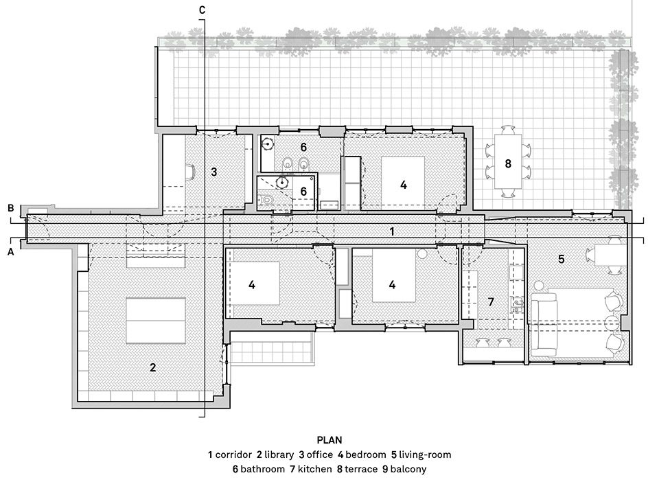 Luciano Cordeiro Apartment By Aurora Arquitectos studio