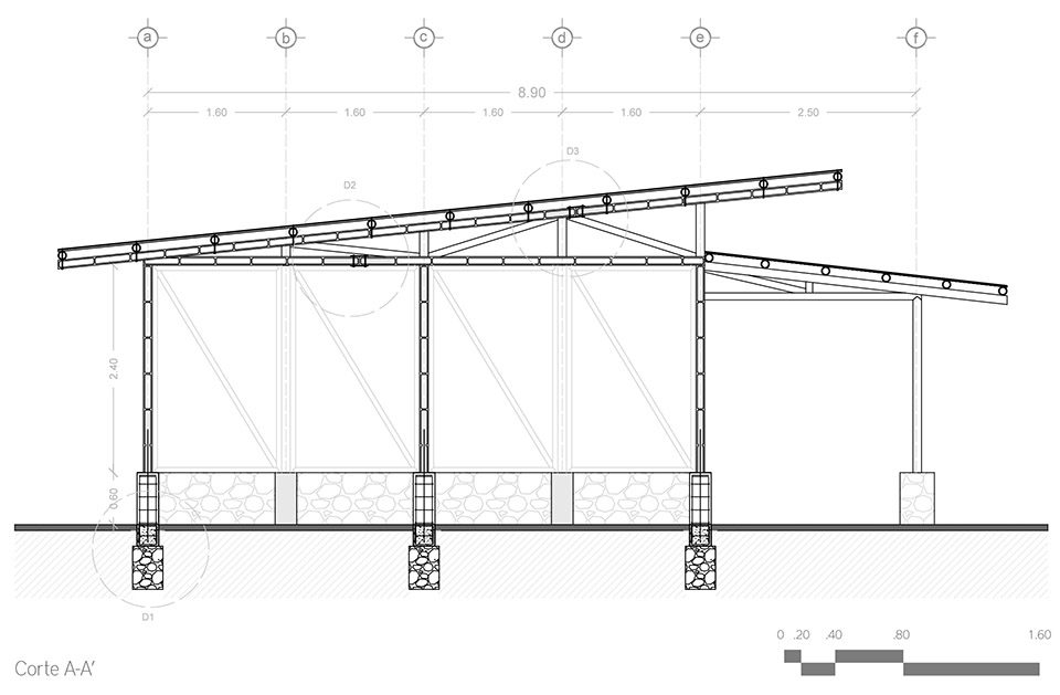 RURAL HOUSING EXERCISE I By Communal Taller de Arquitectura community of Tepetzintan