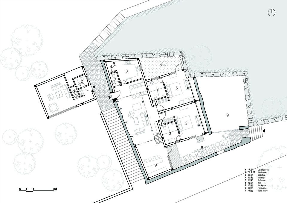 Half House:Facing a wall and thinking over By SU Architects 1