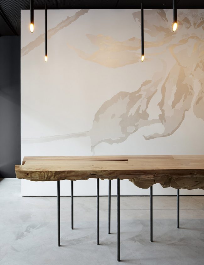 InSitu table fabrication Aidlin Darling Design