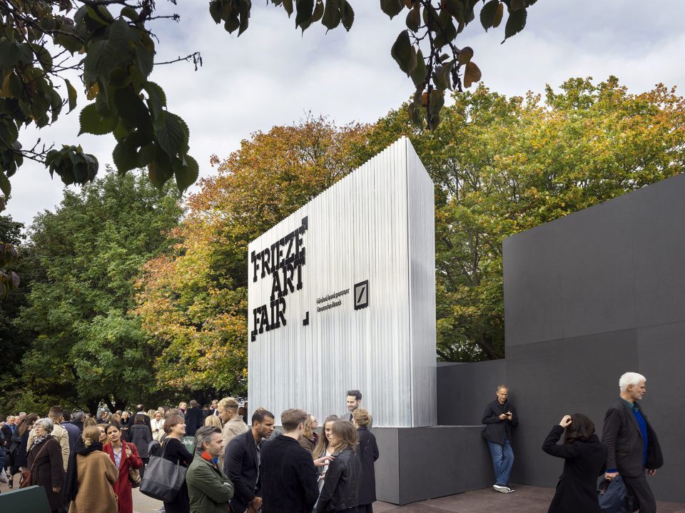 Entrance Installation and New Restaurant Interiors for Frieze London By Universal Design Studio