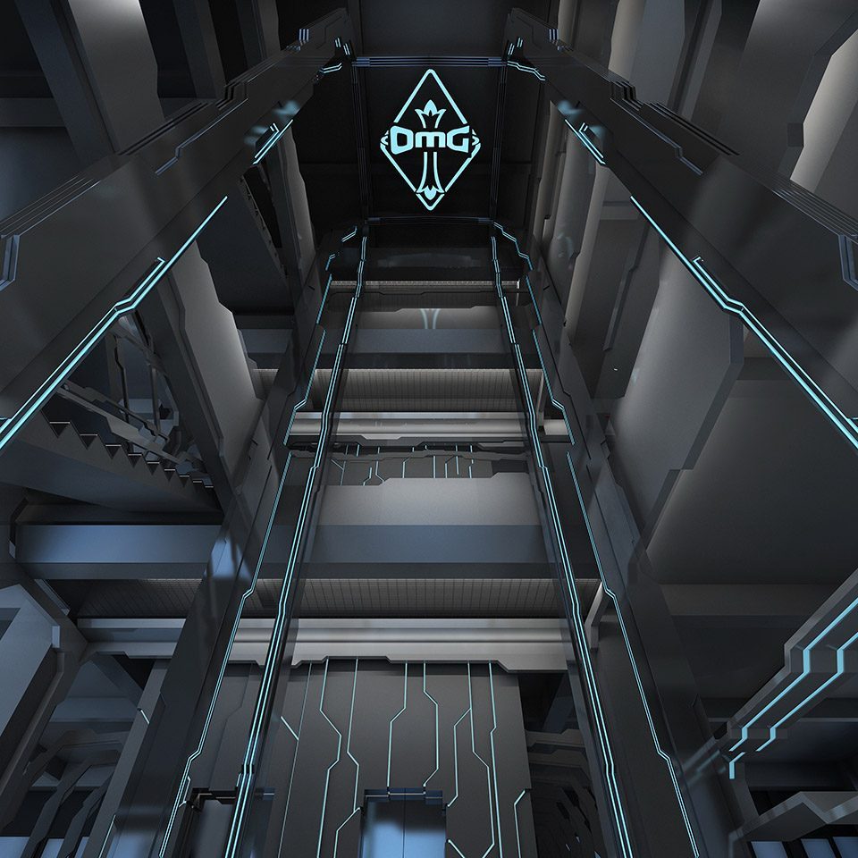 OMG Electronic Sports Club By Shanghai GuTeng designer studio 960x960