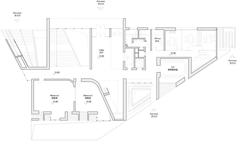 Cultural and Artistic Center in Benxi 2 China by TAOA