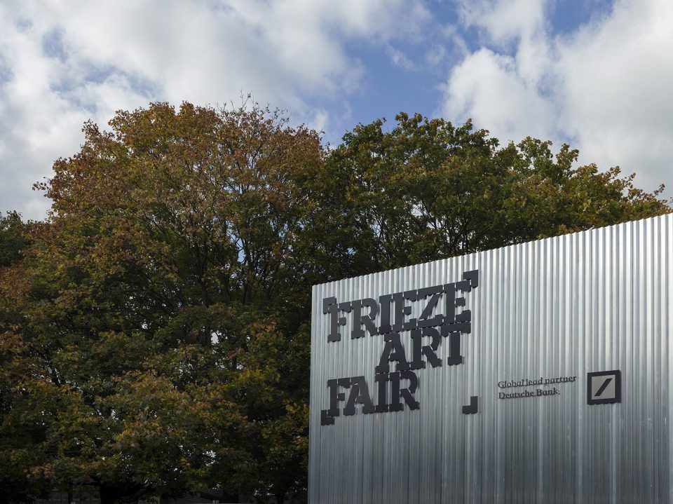 Entrance Installation and New Restaurant Interiors for Frieze London By Universal Design Studio