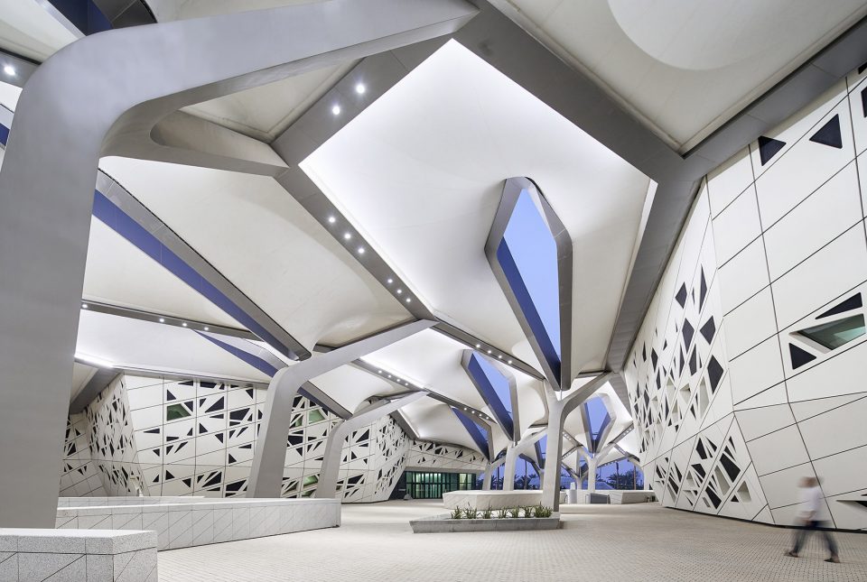 KAPSARC King Abdullah Petroleum Studies and Research Center by Zaha Hadid Architects