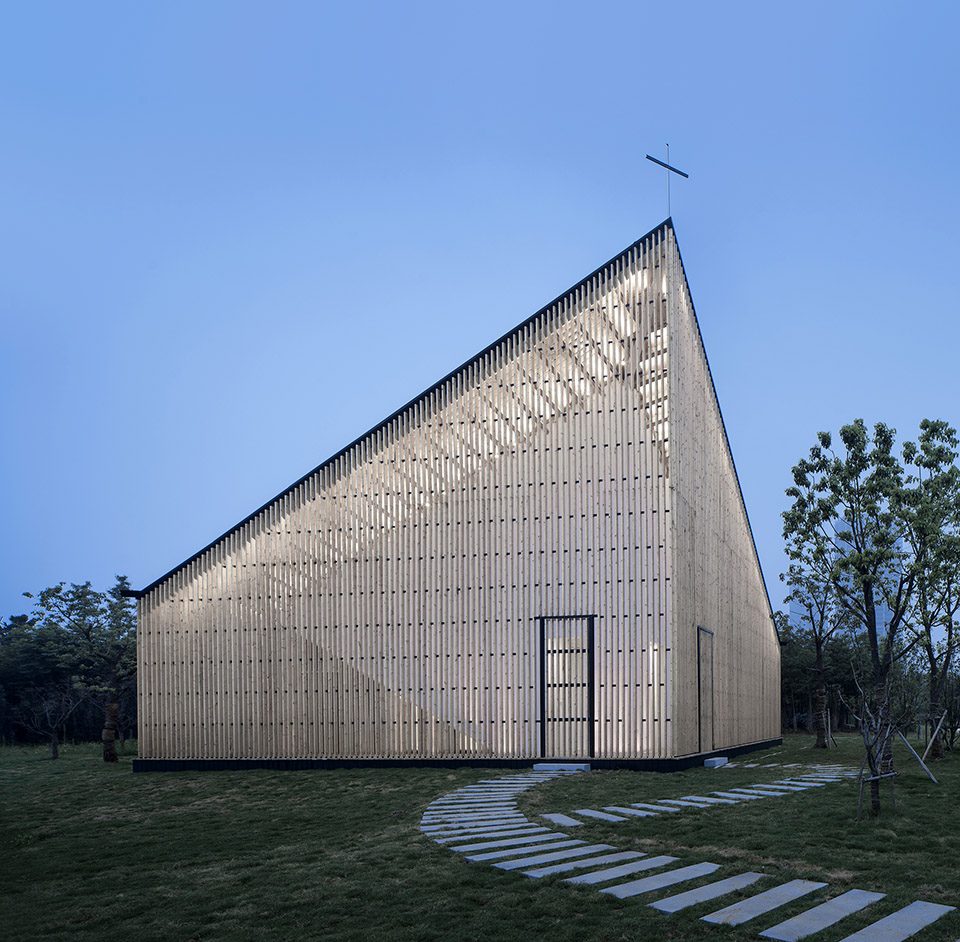 Nanjing Wanjing Garden Chapel China by AZL Architects