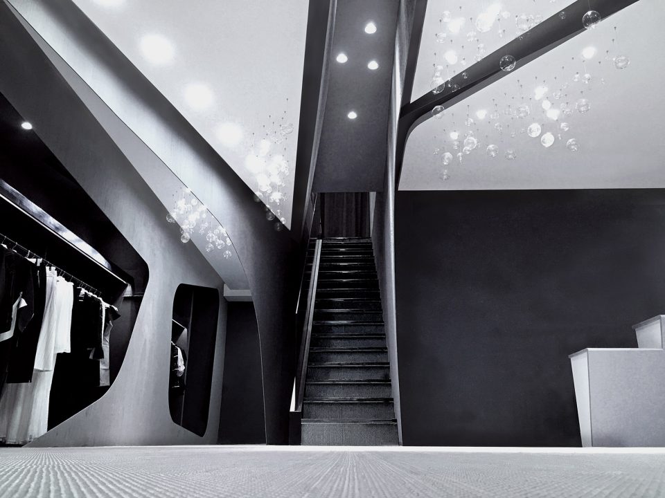 Winking Fashion Clothing Store by AND Design Group