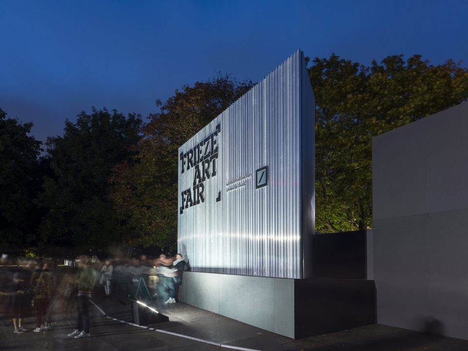 Entrance Installation and New Restaurant Interiors for Frieze London By Universal Design Studio