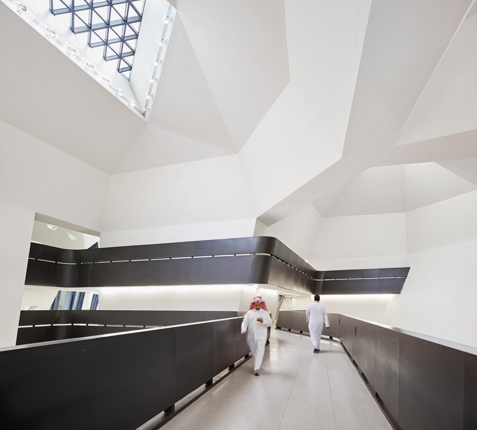 KAPSARC King Abdullah Petroleum Studies and Research Center by Zaha Hadid Architects