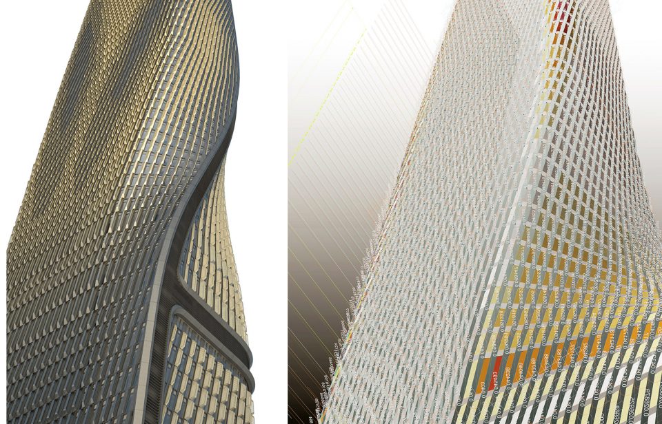 Wasl Tower – One of the World’s Tallest Ceramic Facades By UNStudio