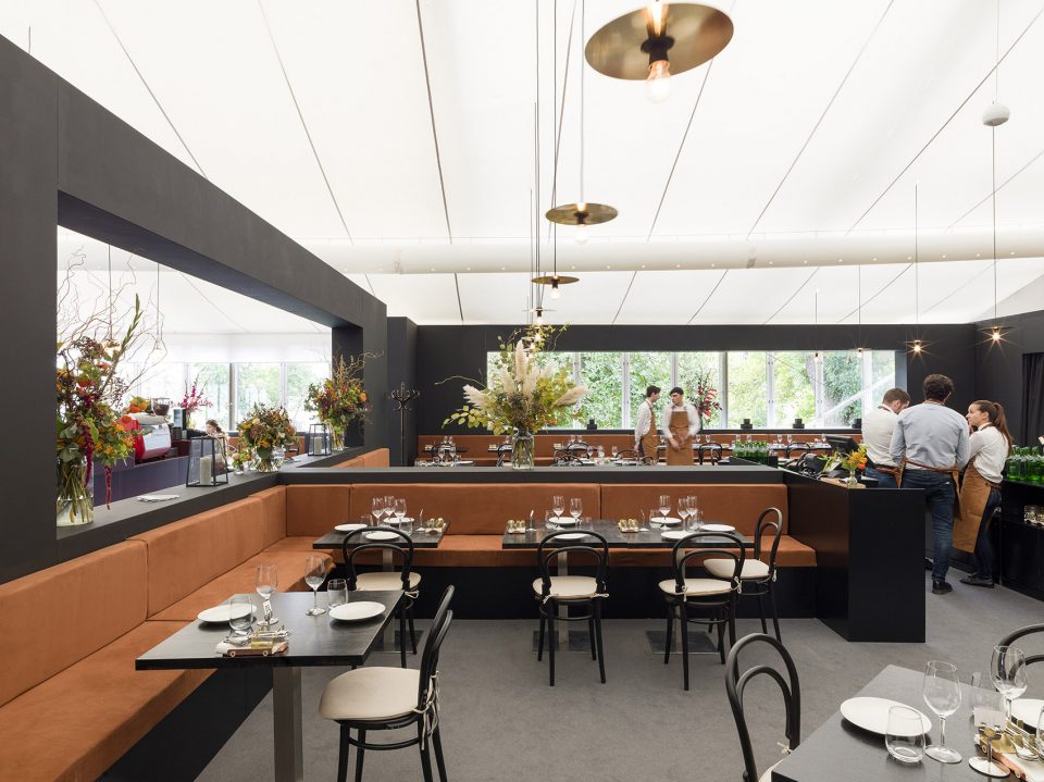 Entrance Installation and New Restaurant Interiors for Frieze London By Universal Design Studio
