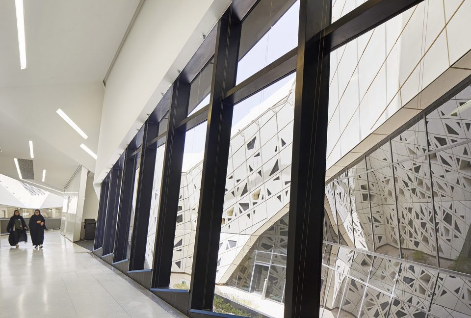 KAPSARC King Abdullah Petroleum Studies and Research Center by Zaha Hadid Architects