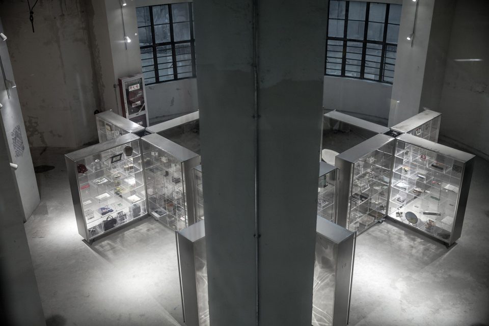 ‘Wiki memory’ crowd funded spatial installation design by LanD Studio