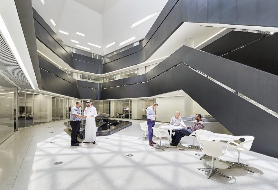 KAPSARC King Abdullah Petroleum Studies and Research Center by Zaha Hadid Architects