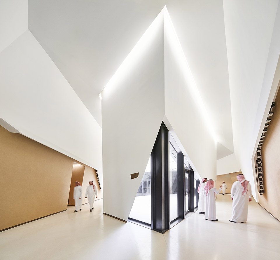 KAPSARC King Abdullah Petroleum Studies and Research Center by Zaha Hadid Architects