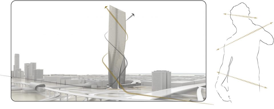 Wasl Tower – One of the World’s Tallest Ceramic Facades By UNStudio