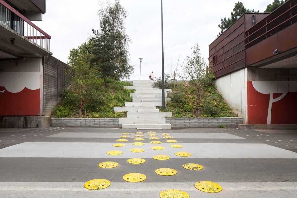 Farum Midtpunkt landscape design By Rambøll Architecture and Urban Development