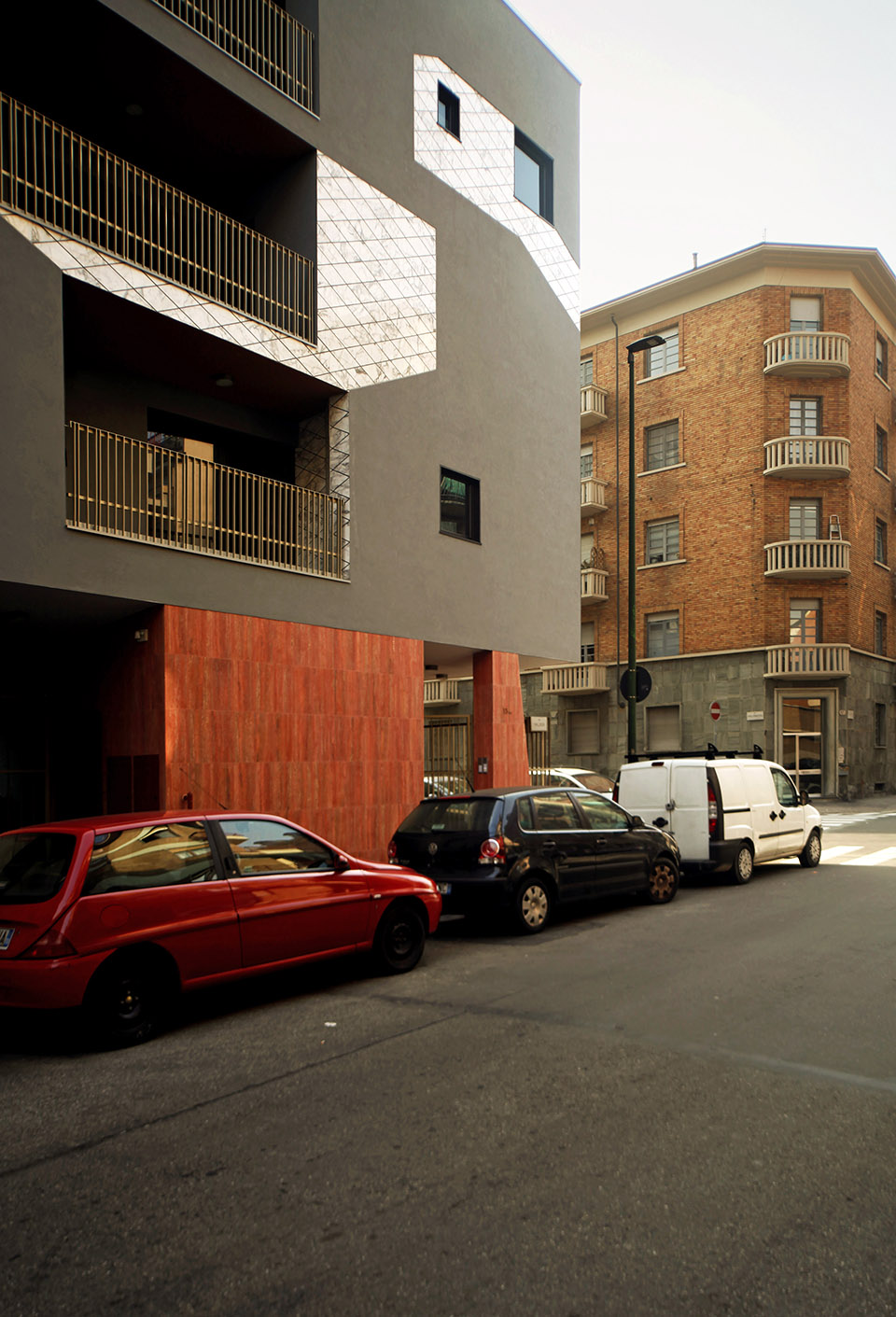 urban decor new residential building in turin by marcante testa uda architetti
