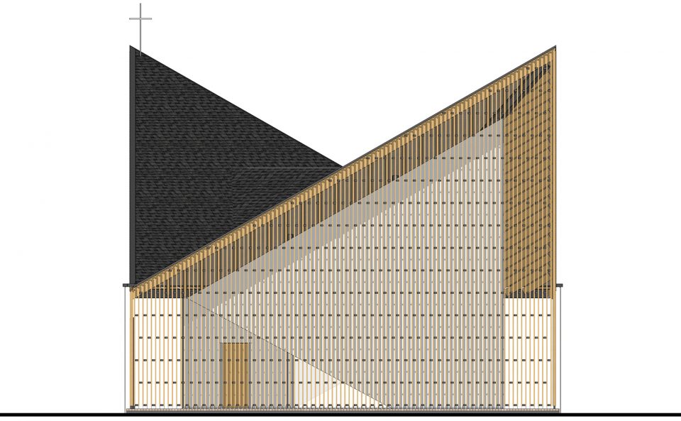 Nanjing Wanjing Garden Chapel China by AZL Architects