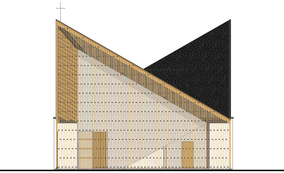 Nanjing Wanjing Garden Chapel China by AZL Architects
