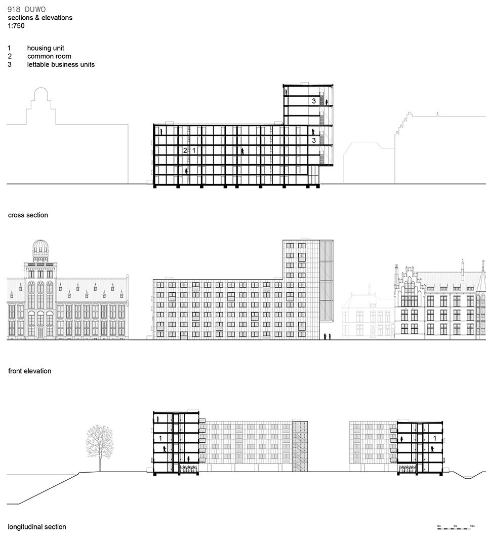 International student house By Cepezed Architects