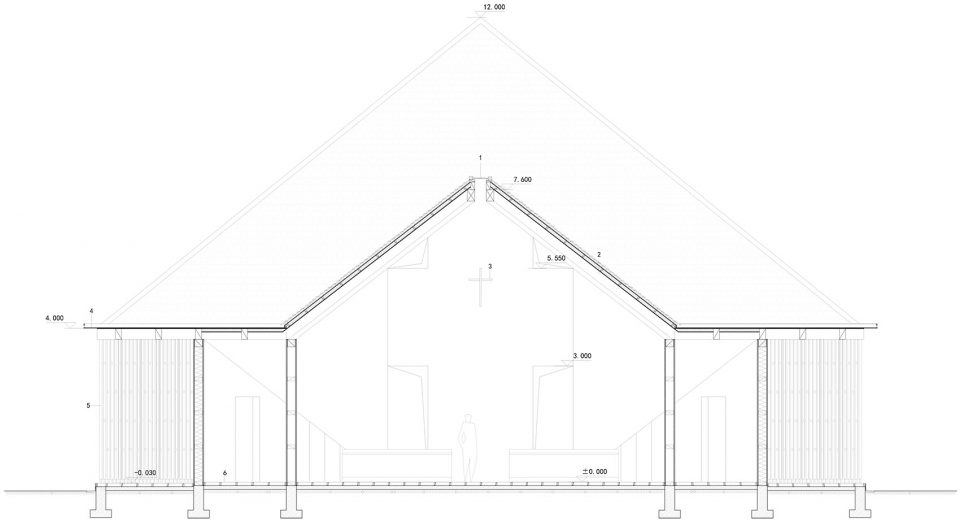 Nanjing Wanjing Garden Chapel China by AZL Architects