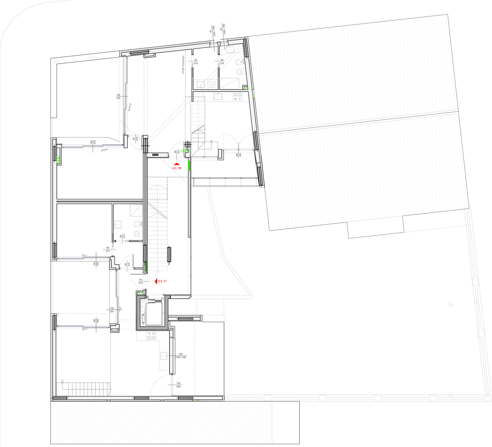 urban decor new residential building in turin by marcante testa uda architetti