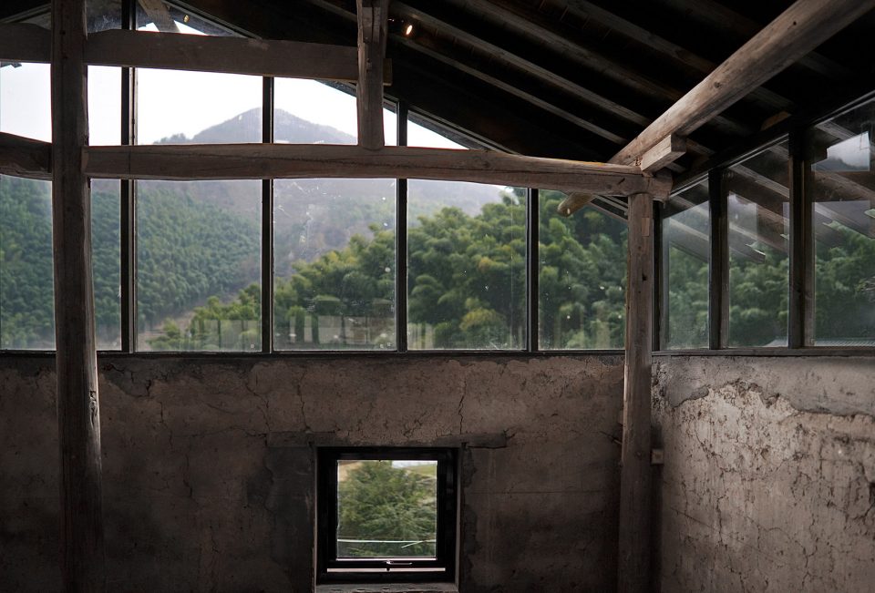 c 竹林远山进入图书馆 先锋云夕图书馆 AZL Architects