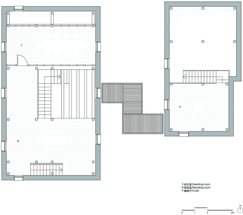 2 Floor Plan Number 先锋云夕图书馆 AZL Architects