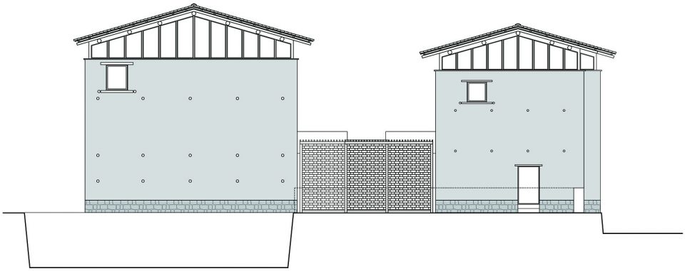 South Elevation 先锋云夕图书馆 AZL Architects