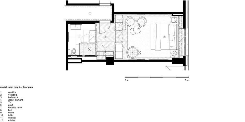 roomers room type A concrete