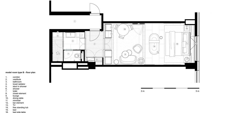 roomers room type B concrete 1