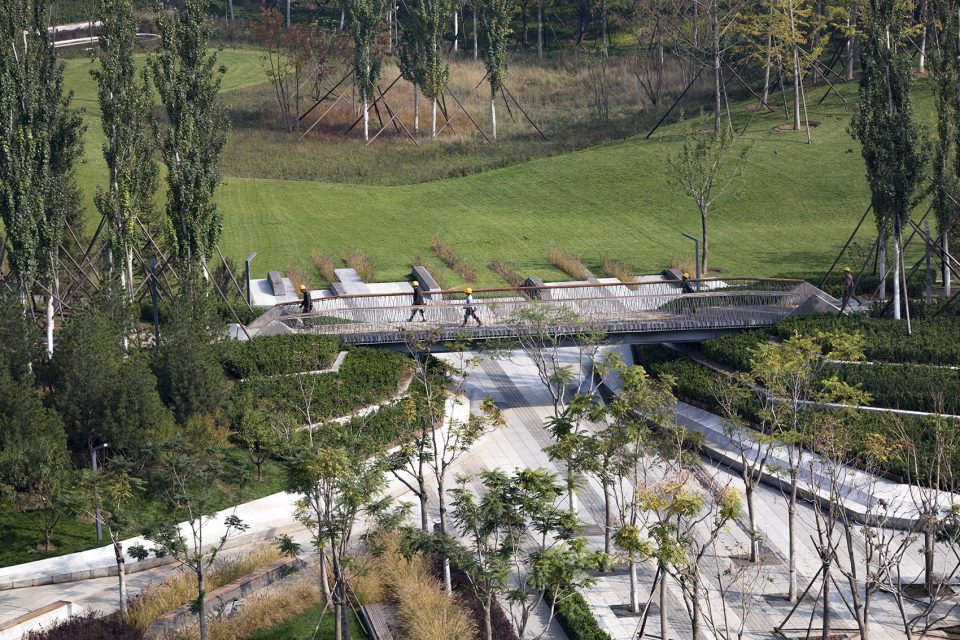 Core Green Space in Beijing Insurance Industrial Park