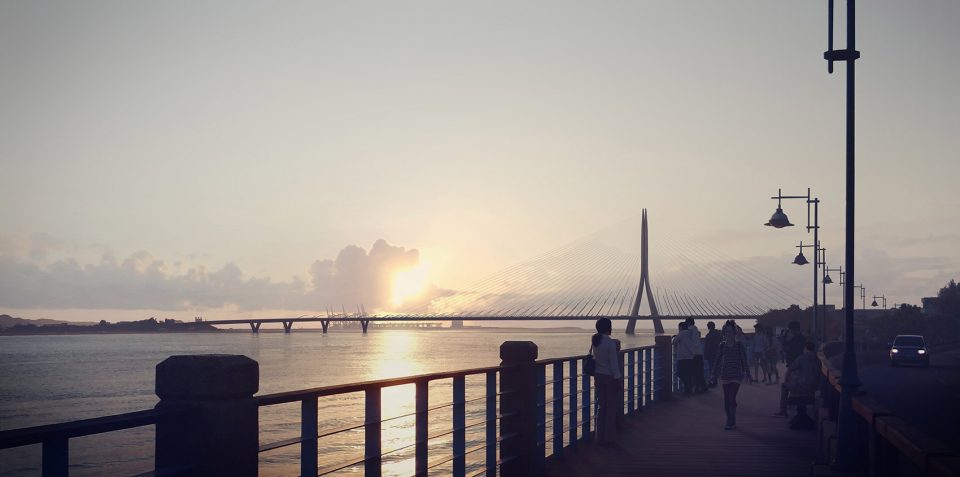 Danjiang Bridge by Zaha Hadid Architects