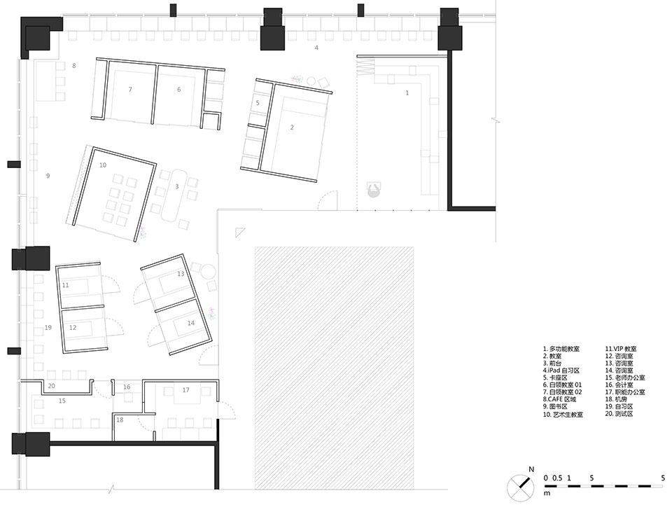 Elite English Training School by B.L.U.E. Architecture Studio
