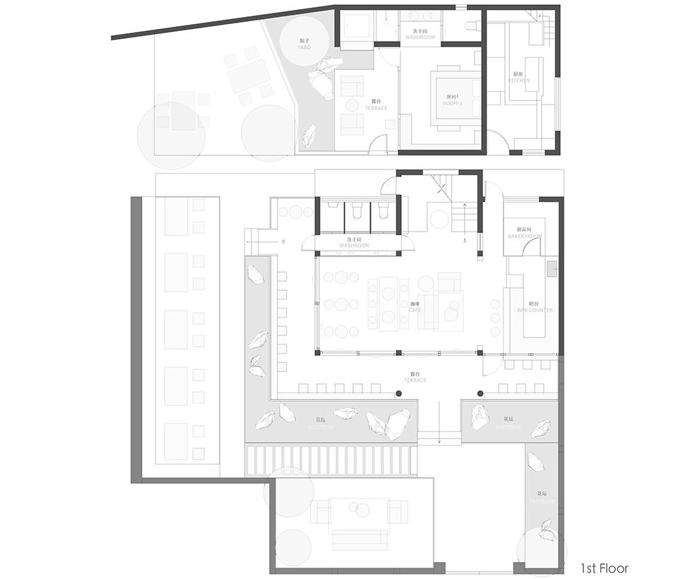 Hotel BESIDES and BLANCO China by 9 Architecture