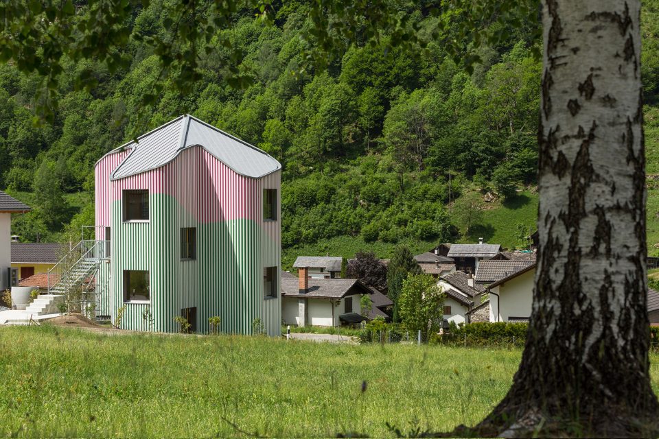 Swiss House Rossa by Davide Macullo Architects