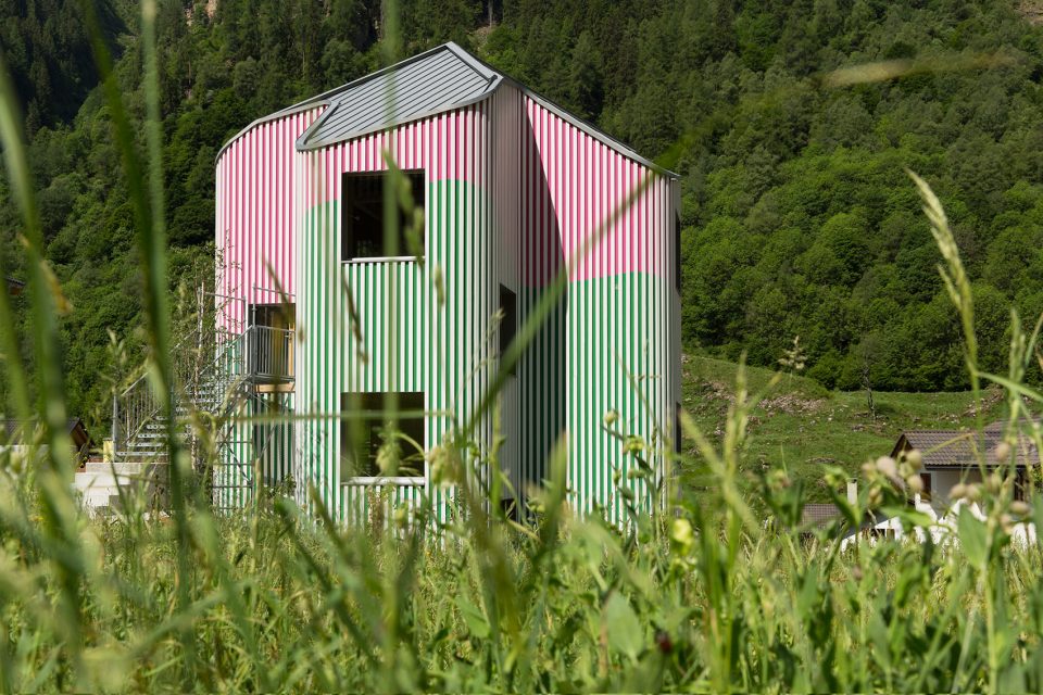Swiss House Rossa by Davide Macullo Architects