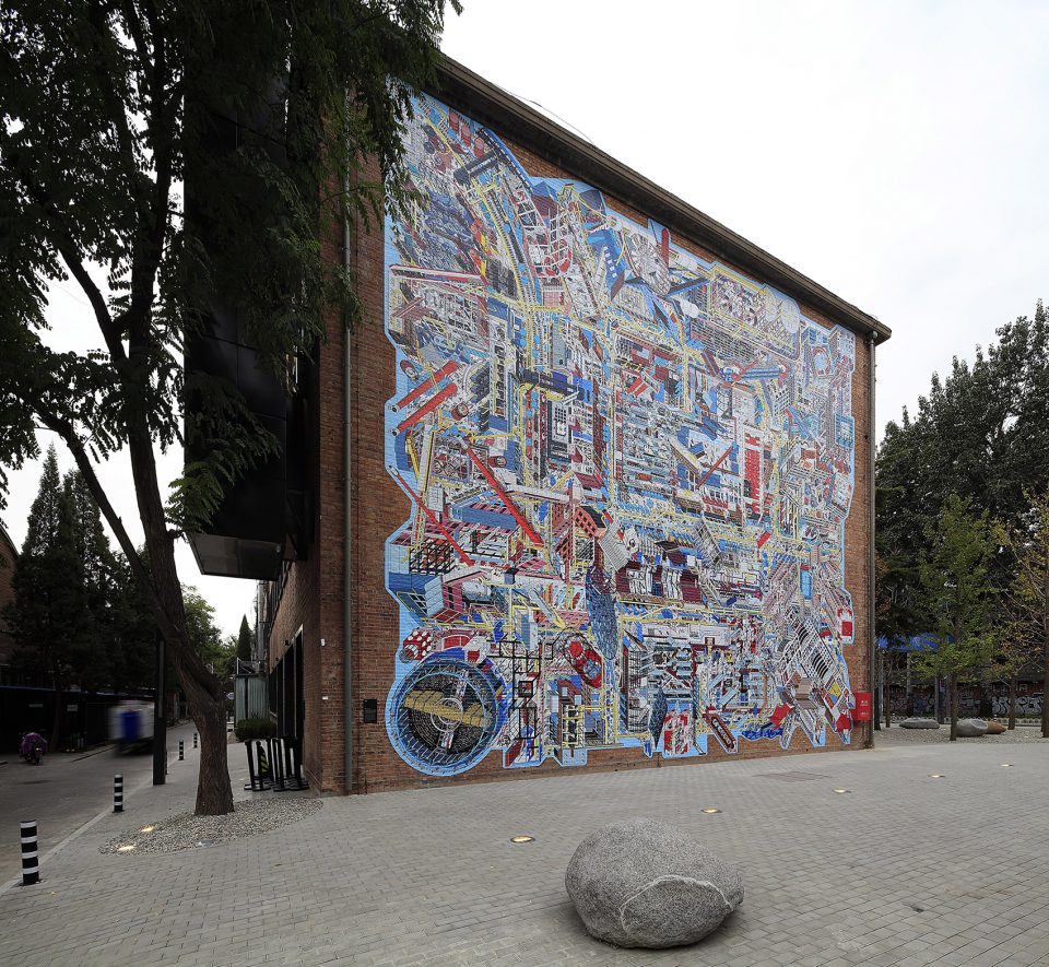 798 Panoramic Mural by Drawing Architecture Studio