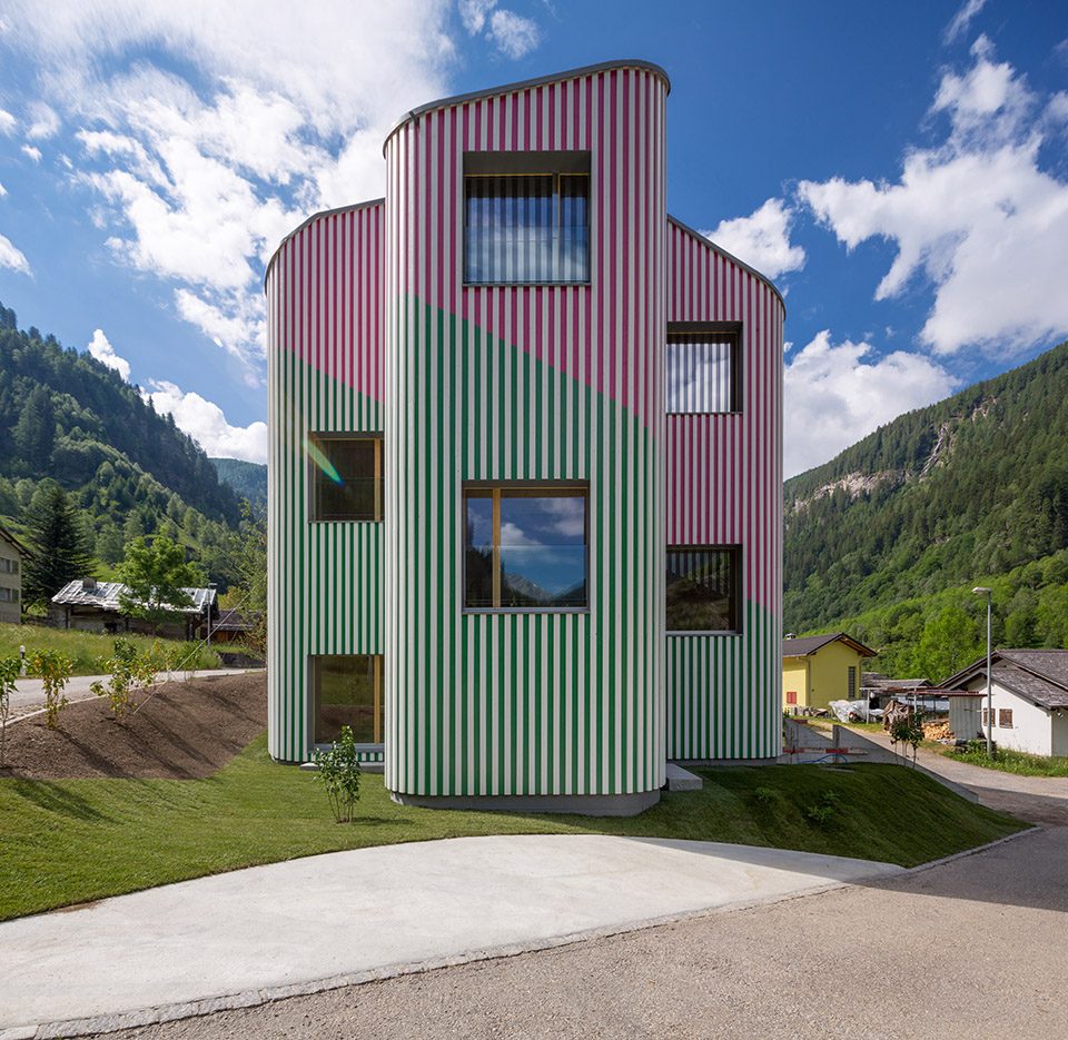 Swiss House Rossa by Davide Macullo Architects