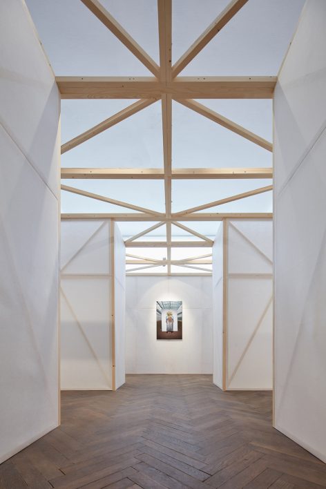 making of a forest exhibition design by mjolk architekti