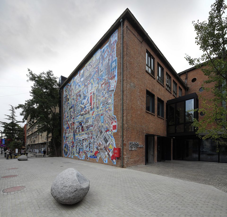 798 Panoramic Mural by Drawing Architecture Studio
