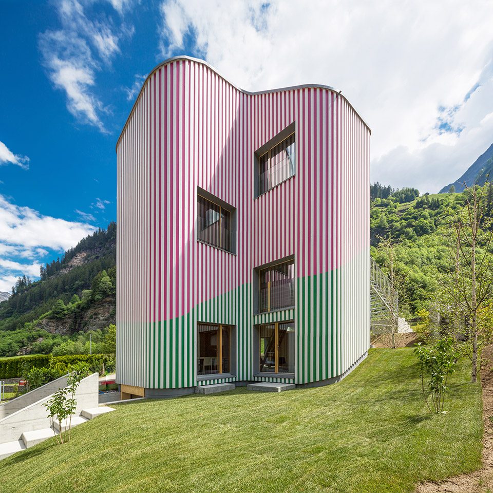 Swiss House Rossa by Davide Macullo Architects