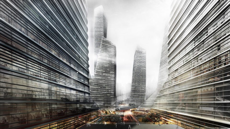 Design of Super City Portal in Shenzhen North Station by IAPA 960x540