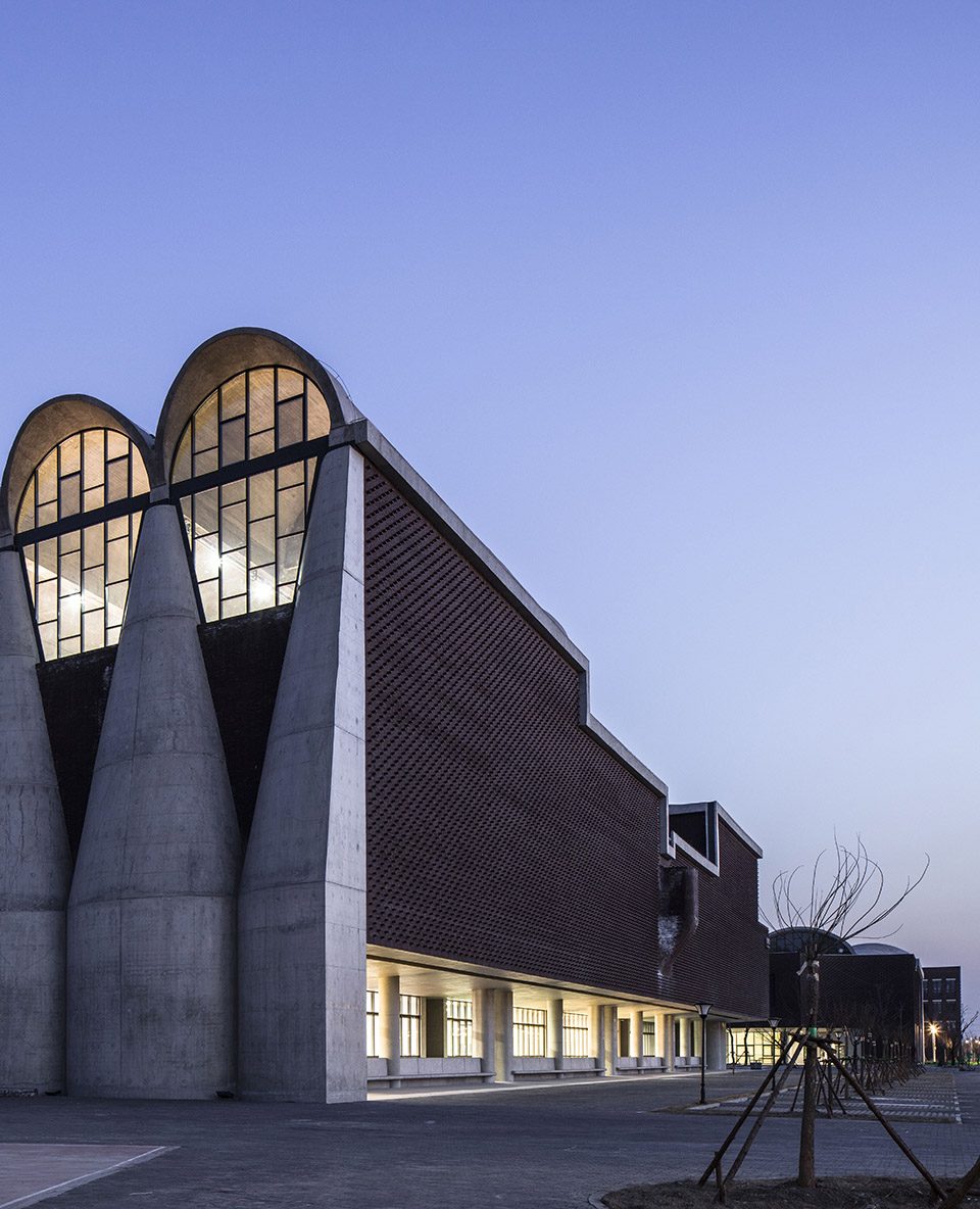 Gymnasium of New Campus of Tianjin University China by Atelier Li Xinggang
