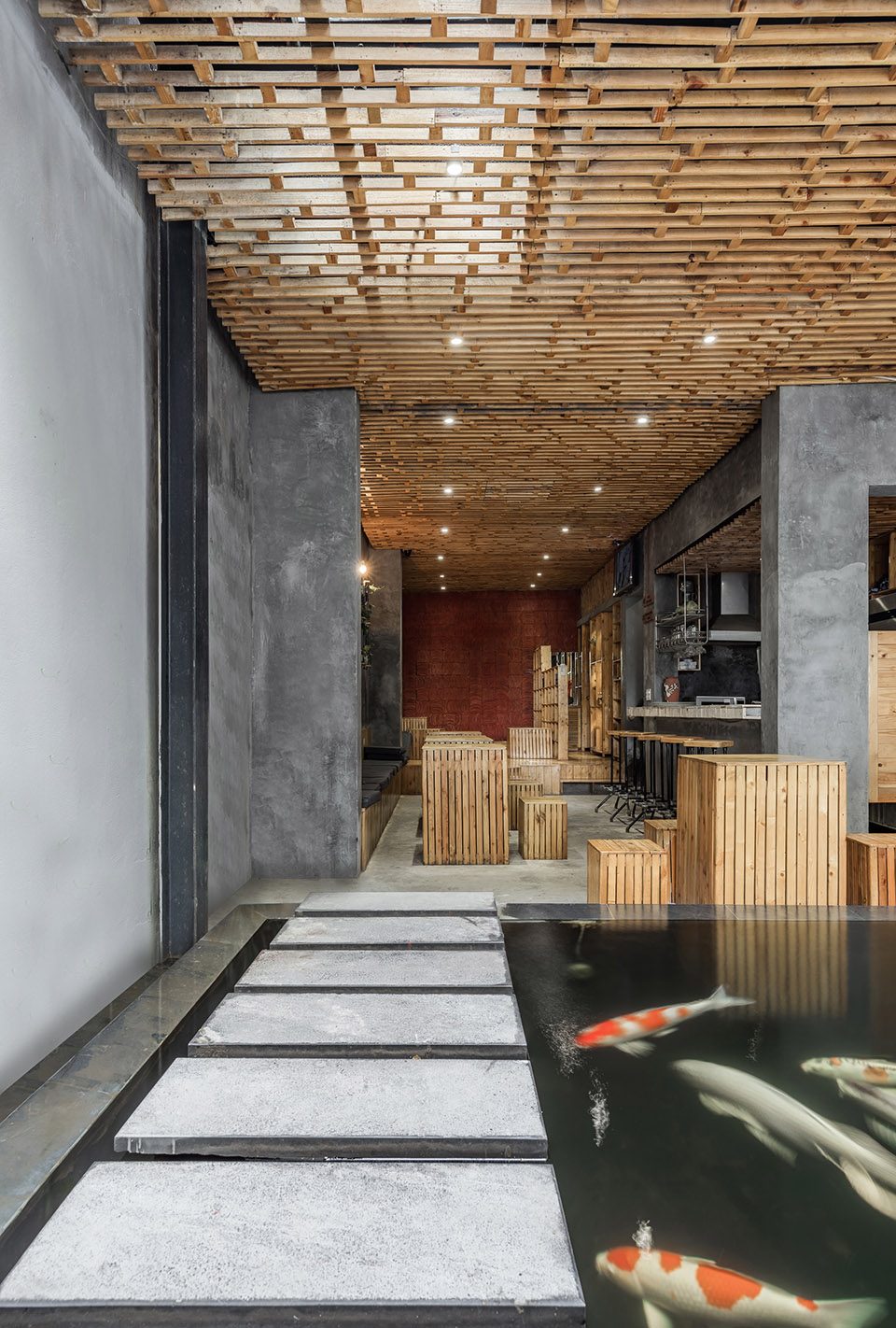 KOI CAFE by Farming Architects