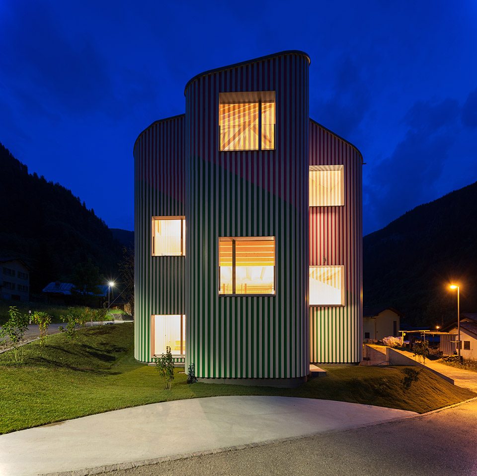 Swiss House Rossa by Davide Macullo Architects