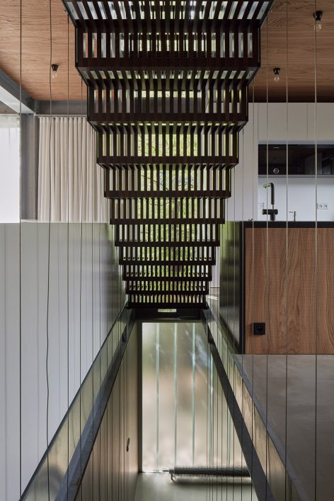 Rusty House by OK Plan Architects