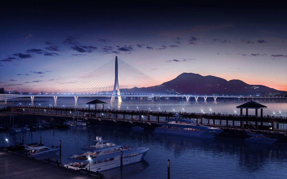 Danjiang Bridge by Zaha Hadid Architects