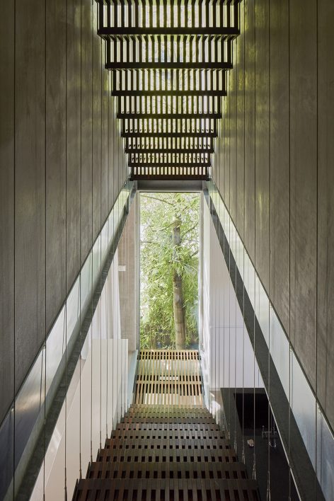 Rusty House by OK Plan Architects